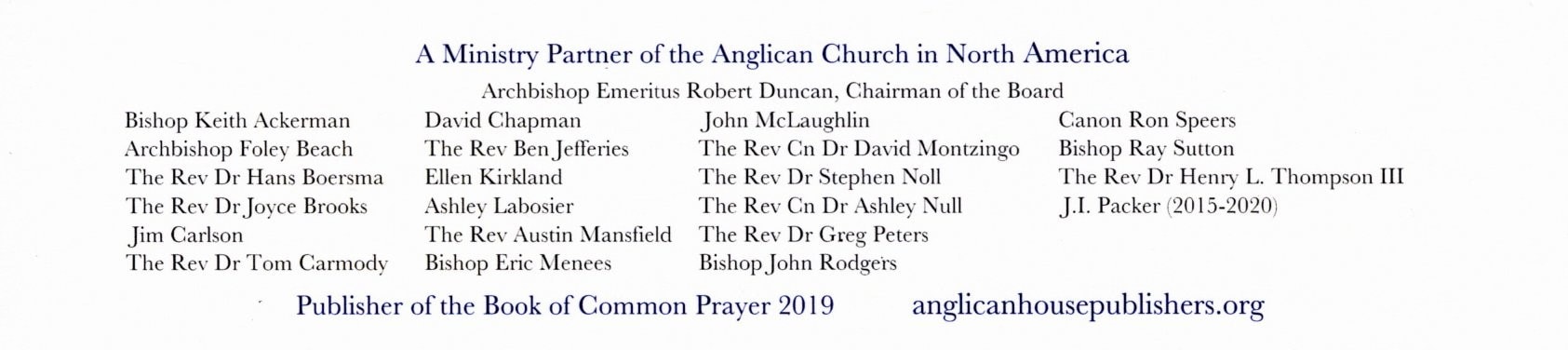 anglican church essay